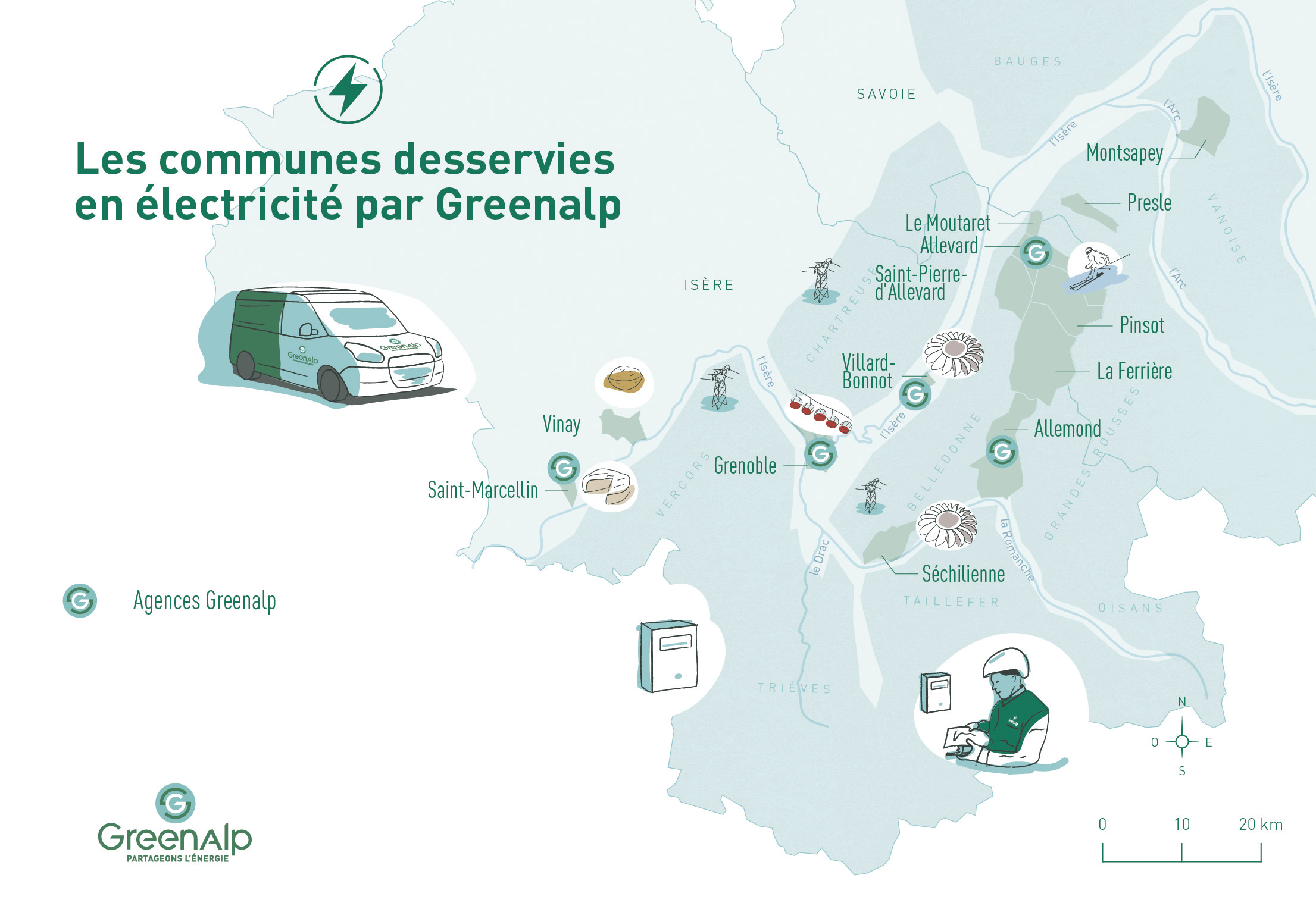 Communes électricité